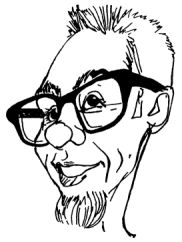 Caricature of Roger E. Koeppe